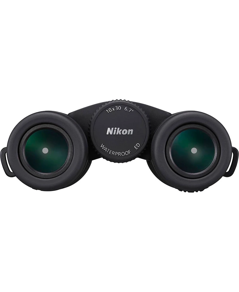 Nikon 10x30 Monarch M7 Waterproof Roof Prism Binocular with 6.7 Degree Angle of View, Black