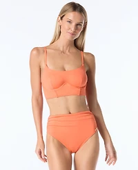 Vince Camuto Women's Corset Bikini Bra Top
