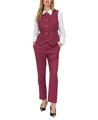 Lily and Lionel London Women's Pandora Tapered Herringbone Print Trouser