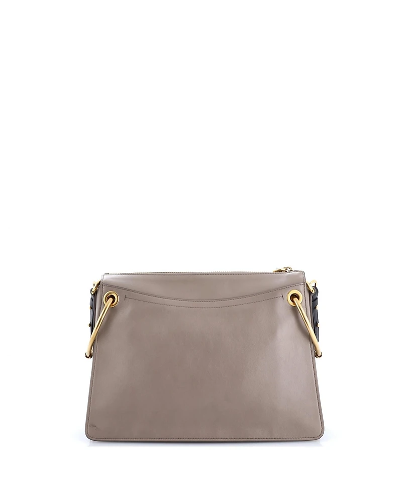 Pre-Owned Chloe Medium Roy Shoulder Bag Leather