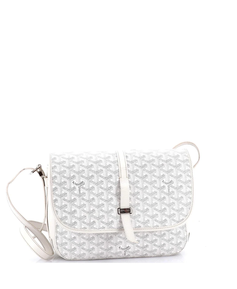 Pre-Owned Goyard Mm Belvedere Ii Messenger Bag Coated Canvas