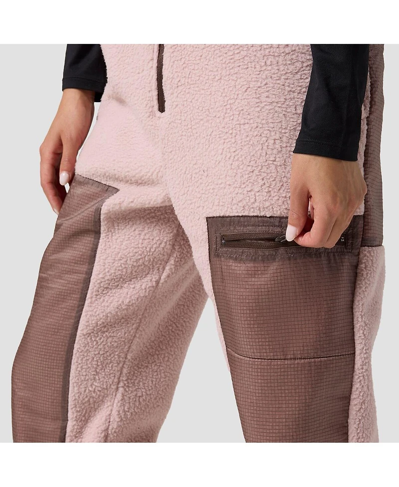 Backcountry Women's Wander Pile-Fleece Overall Jumpsuits