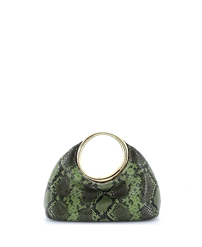 Pre-Owned Jacquemus Small Le Petite Calino Ring Bag Embossed Leather