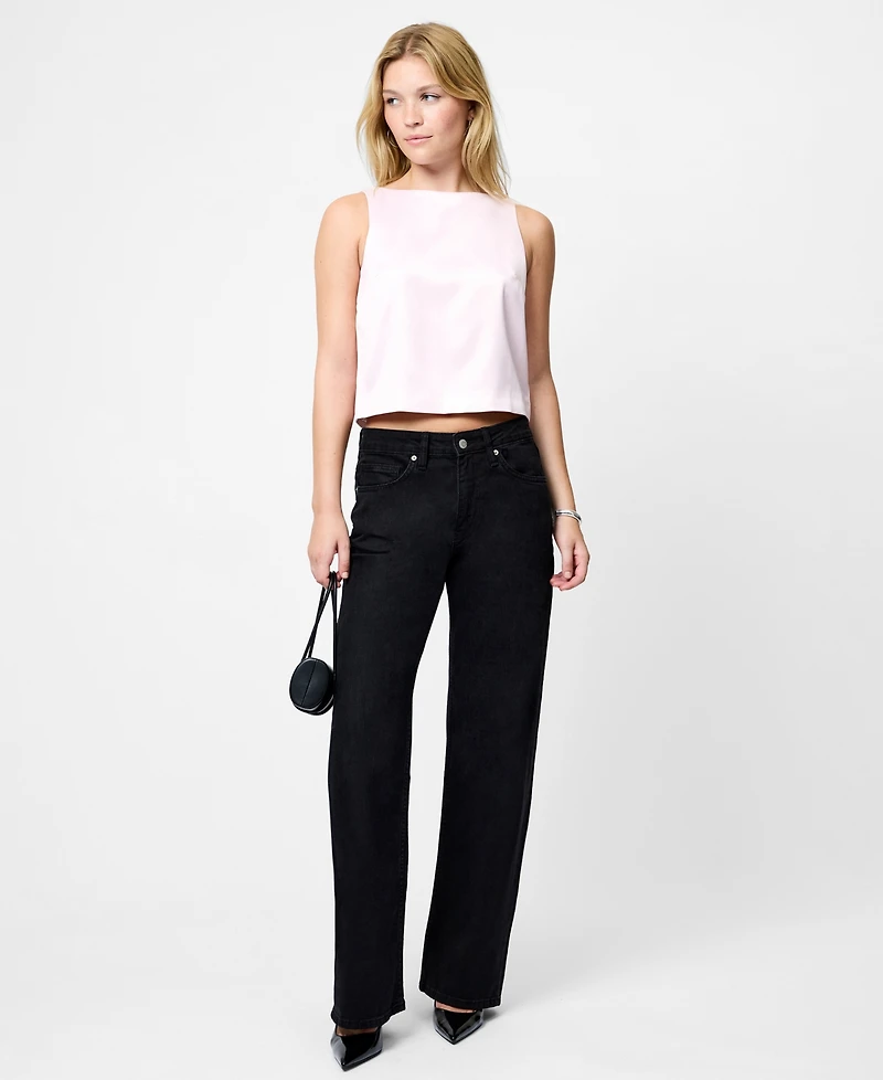 French Connection Women's Bow Embellished Sleeveless Top