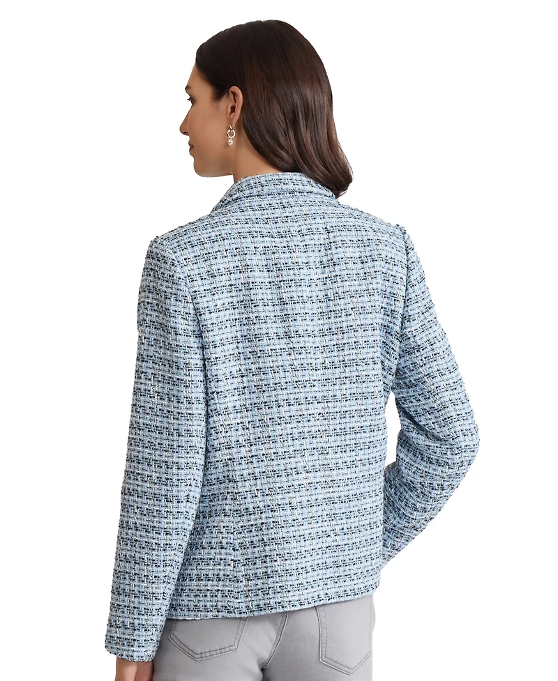 Jones New York Women's Double Breasted Long-Sleeve Jacket