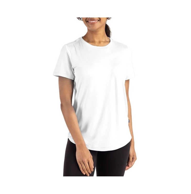 Cutter & Buck Women's Coastline Epic Comfort Recycled Short Sleeve Tee