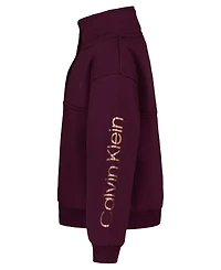Calvin Klein Girls 4-6X 2-Piece Fleece Sweatshirt and Pants Set