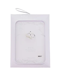 Unwritten Cubic Zirconia Bypass Ring