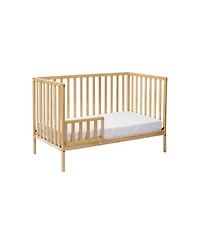 Forest'nSky 3-in-1 Convertible Island Crib Natural, Solid Wood Frame