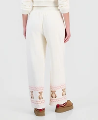 Sincerely Jules Juniors' Mink Pull-On Wide-Leg Pants