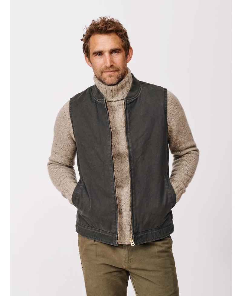 Aubin Men's Duke Canvas Gilet Vest