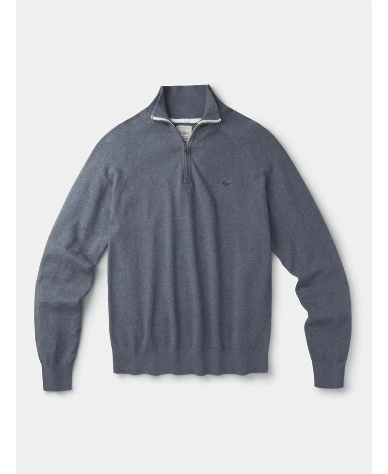 Aubin Men's Bonby Zip Neck Sweater