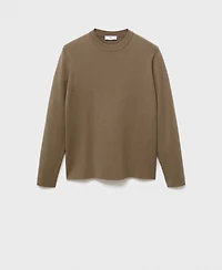 Mango Men's Medium-Knit Regular-Fit Sweater