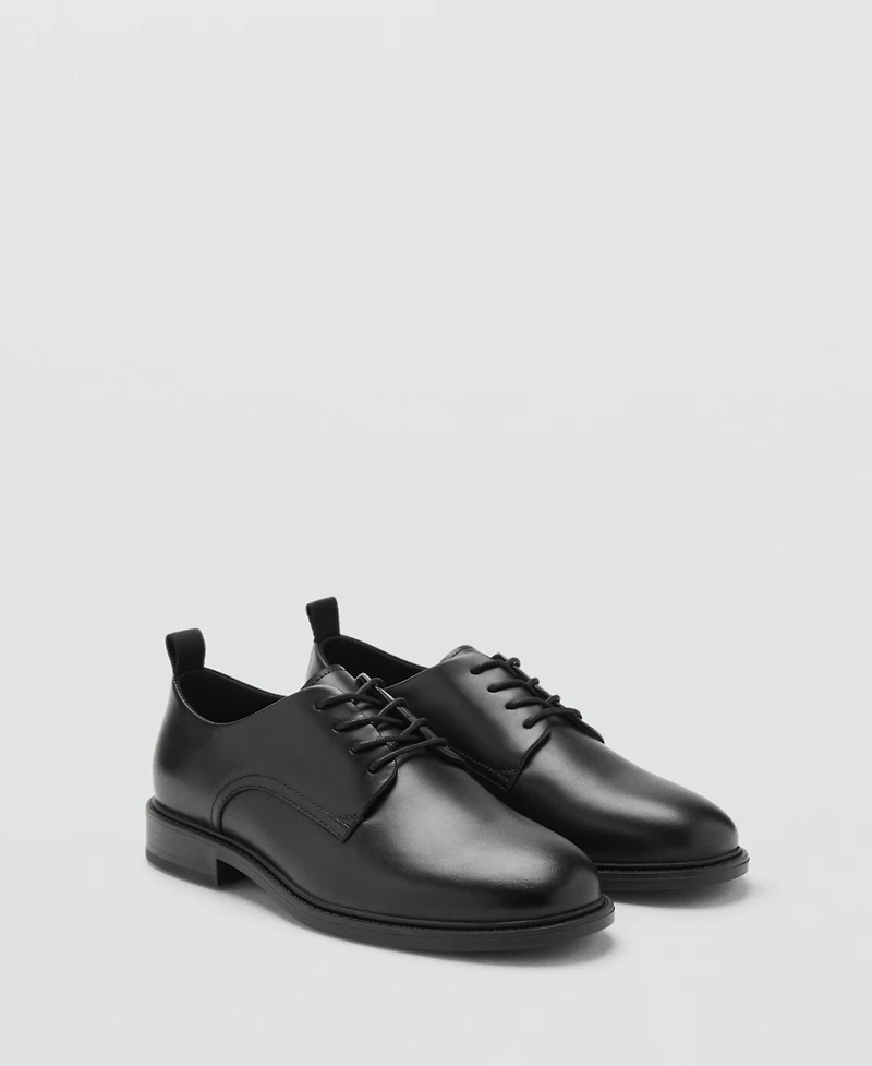 Mango Men's Oxford Style Leather Shoes