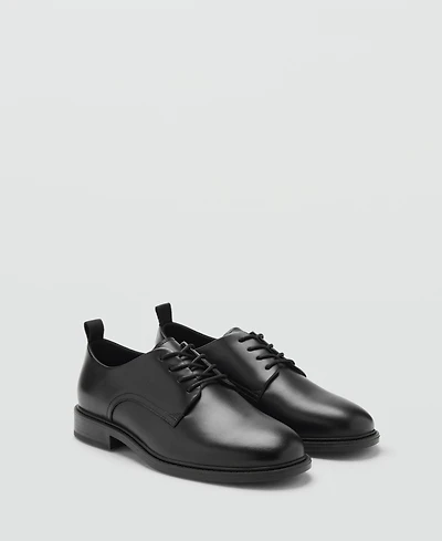 Mango Men's Oxford Style Leather Shoes