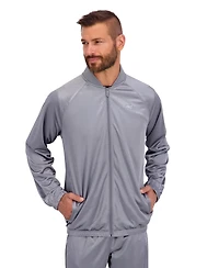 Reebok Men's Dazzle Raglan Sleeve Bomber Jacket