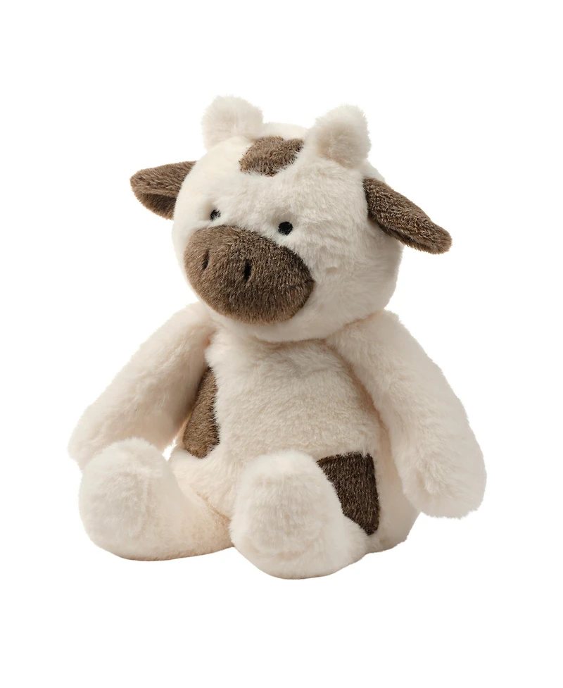 Bedtime Originals Farmyard Friends Plush Cow Stuffed Animal Toy - Milkshake