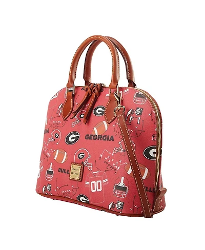 Dooney & Bourke Georgia Bulldogs Game Day Zip Zip Satchel