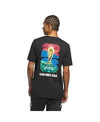 Adidas Men's Black 2026 Fifa World Cup Graphic T-Shirt