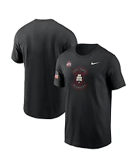 Nike Men's Black Ohio State Buckeyes 2025 Military Appreciation Dri-fit T-Shirt