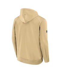 Fanatics Men's Gray Vegas Golden Knights Authentic Pro Rink Hoodie