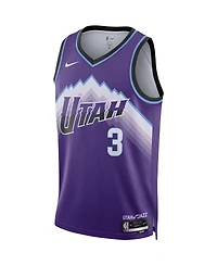 Nike Men's and Women's Keyonte George Purple Utah Jazz Swingman Jersey - Icon Edition