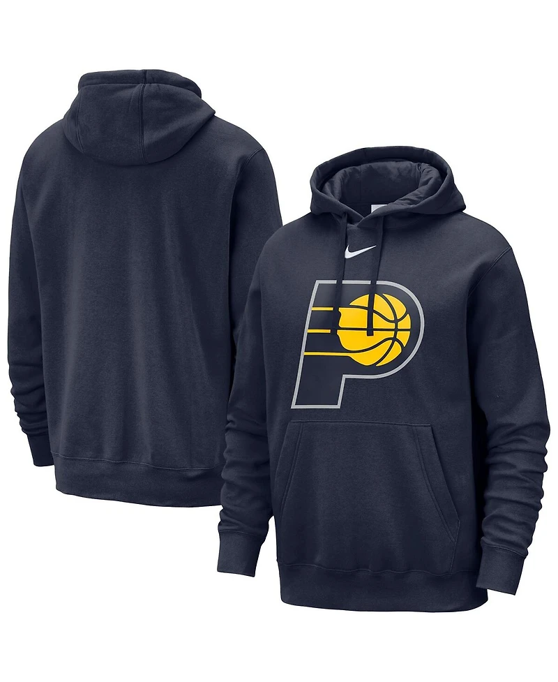 Nike Men's Navy Indiana Pacers Essential Logo Club Pullover Hoodie