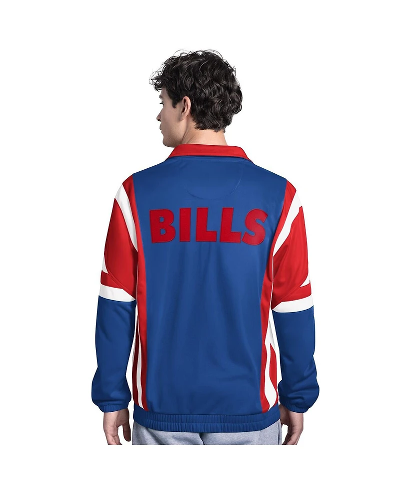 Starter Men's Royal Buffalo Bills Contender Logo Full-Zip Track Jacket