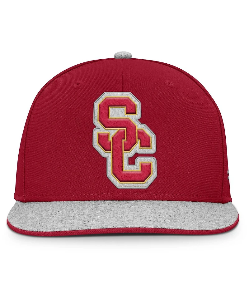Fanatics Men's Cardinal Usc Trojans Loden Snapback Hat