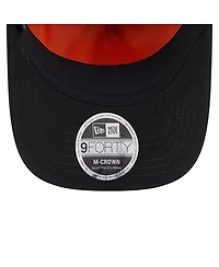 New Era x Alpha Industries Men's Black San Francisco 49ers A-Frame 9FORTY Adjustable Hat