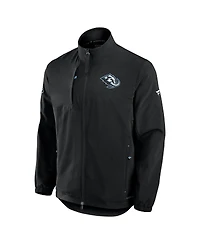Fanatics Men's Black Utah Mammoth Authentic Pro Rink Full-Zip Coaches Jacket