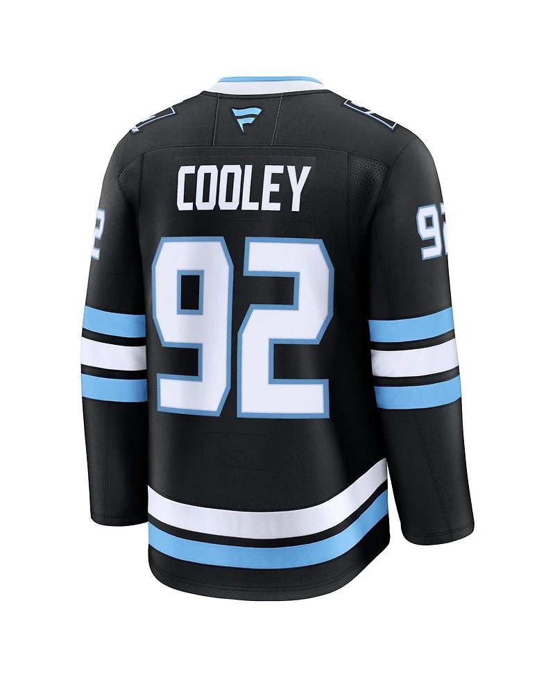 Fanatics Men's Logan Cooley Black Utah Mammoth Home Premium Player Jersey