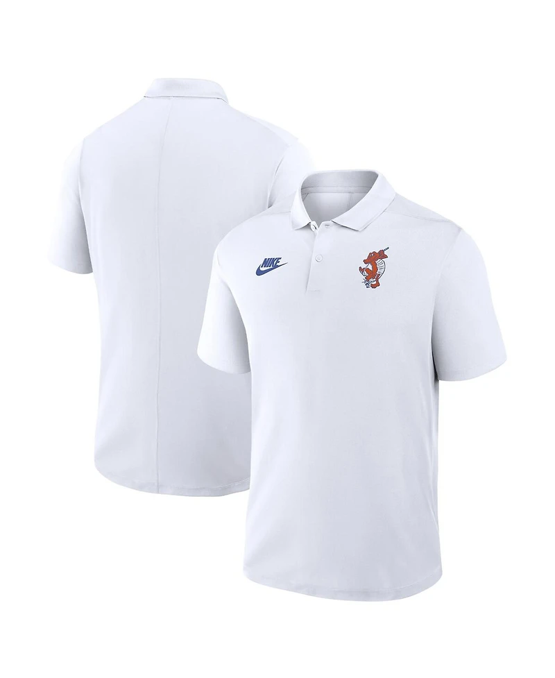 Nike Men's White Florida Gators Swinging Gator Franchise Polo Shirt