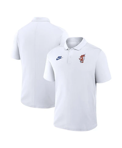 Nike Men's White Florida Gators Swinging Gator Franchise Polo Shirt