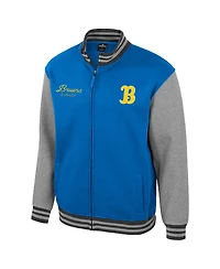 Colosseum Men's Blue Ucla Bruins Ambi-Turner Full-Zip Varsity Jacket