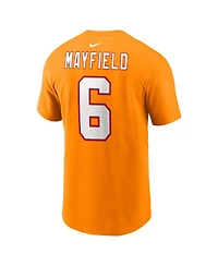 Nike Men's Baker Mayfield Orange Tampa Bay Buccaneers Player Name Number T-Shirt