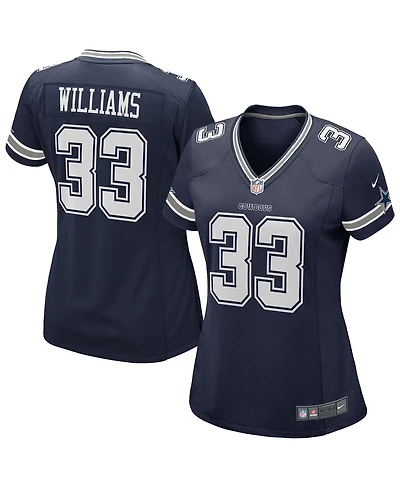Nike Women's Javonte Williams Navy Dallas Cowboys Team Game Jersey
