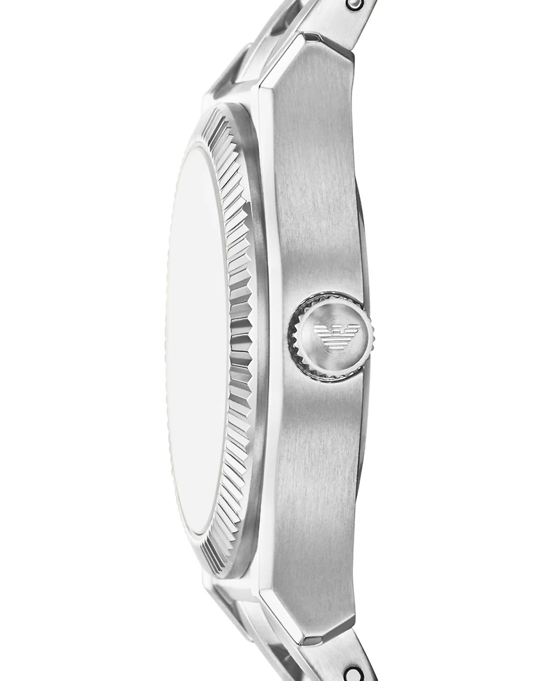 Emporio Armani Women's Three-Hand Stainless Steel Watch