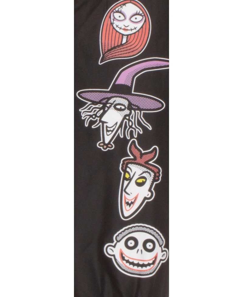Nightmare Before Christmas Boys Casual Graphic Varsity Bomber Jacket