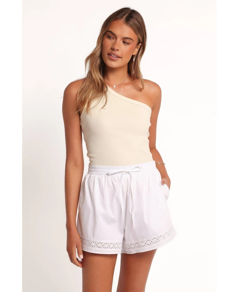 Petal and Pup Women's Austin Short - White