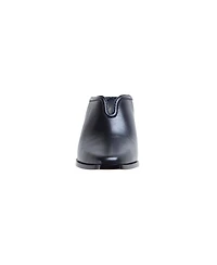 Shelley | Mid-Height Stack Heel Western Mule