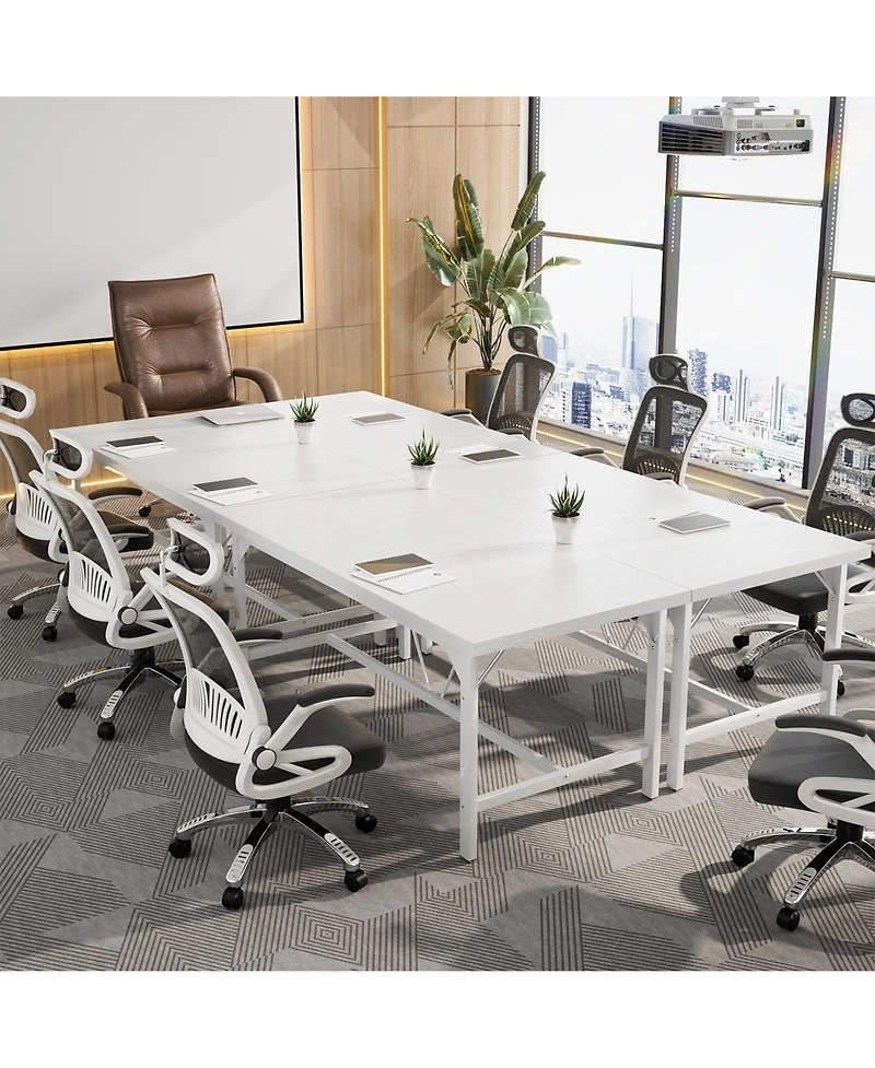 63 x 31.5 inches Computer Desk, Sturdy Large Office Premium 2 Person Long Desks