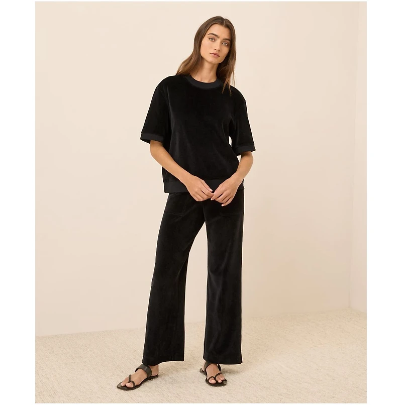 Pact Women's Organic Cotton Velour T-Shirt