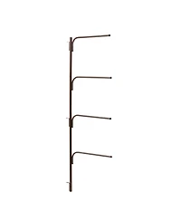 Household Essentials Hinge-It Clutterbuster Family Towel Bar, Bronze