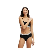 Cotton On Women's Branded Scoop Bralette