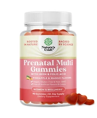 Nature's Craft Prenatal Gummies, Pineapple & Mango, 90ct