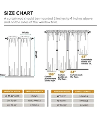 Kate Aurora 2 Piece Halloween Spooky Harvest Themed Pumpkin Spice Colored Rod Pocket Sheer Voile Window Curtain Panels