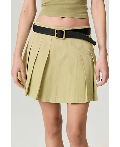 Nocturne Women's Pleated Mini Skirt