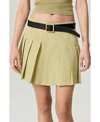Nocturne Women's Pleated Mini Skirt