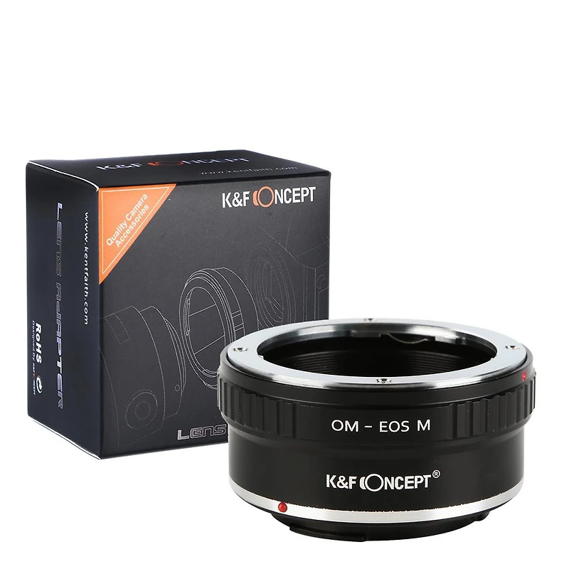 KandF Concept High Precision Lens Adapter Mount,Om-eos M